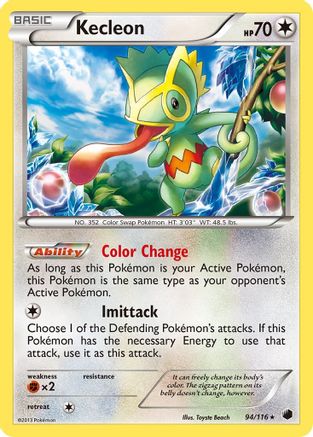 Kecleon (094) - PF  - Rare - Reverse Holofoil