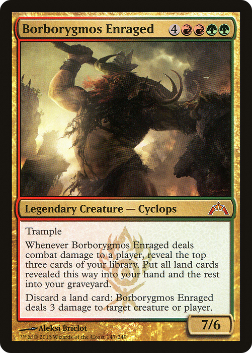 Borborygmos Enraged (GTC-147) - mythic - Foil