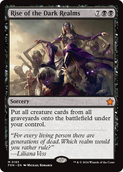 Rise of the Dark Realms (FDN-183) - mythic - Foil