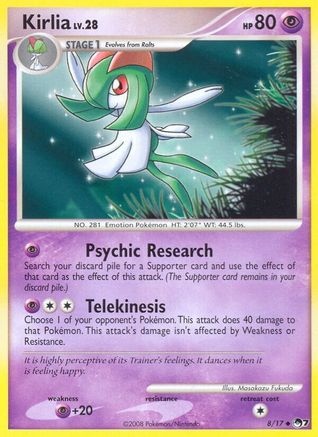 Kirlia (008) - PS7  - Uncommon - Holofoil