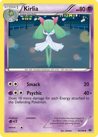 Kirlia (056) - ND  - Uncommon - Reverse Holofoil