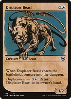 Displacer Beast (AFR-305) - uncommon: (Showcase)