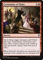 Coronation of Chaos (CLB-168) - common - Foil