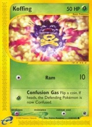 Koffing (114/165) - E  - Common