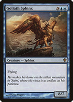Goliath Sphinx (WWK-028) - rare - Foil