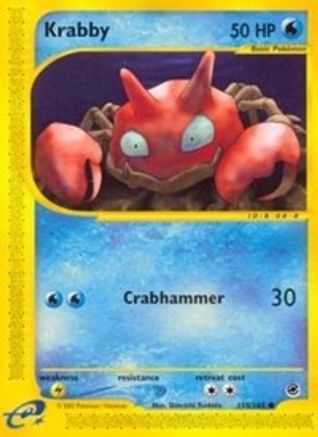 Krabby (115/165) - E  - Common