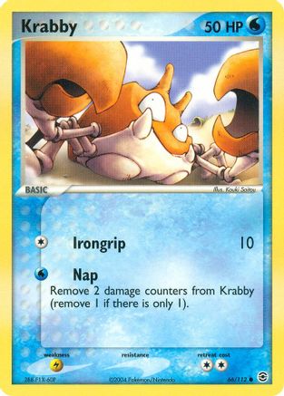Krabby (066/112) - FL  - Common