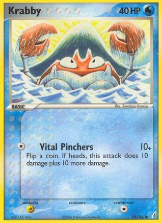 Krabby (054/100) - CG  - Common