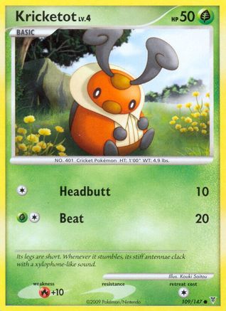 Kricketot (109) - SV  - Common