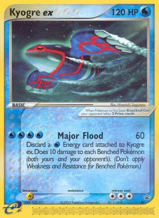 Kyogre ex (001) - NP  - Promo