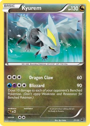 Kyurem (021) - DV  - Holo Rare - Holofoil