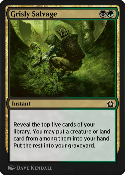 Grisly Salvage (HA5-023) - common