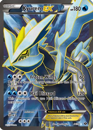 Kyurem EX (96 Full Art) (096) - ND  - Ultra Rare - Holofoil