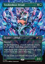 Tendershoot Dryad (Double Rainbow Foil) (SLD-1902) - rare - Foil