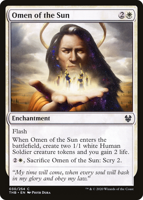 Omen of the Sun (THB-030) - common