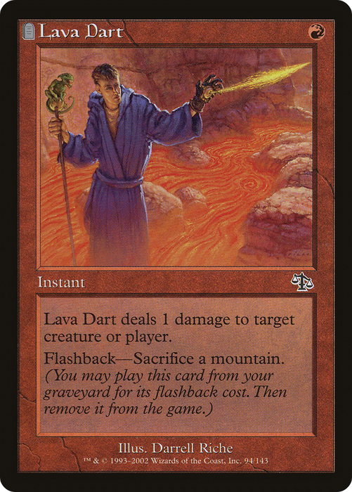 Lava Dart (JUD-094) - common: (tombstone)