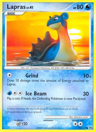 Lapras (079/127) - P  - Common