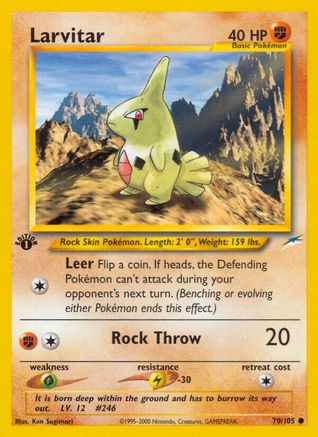Larvitar (070/105) - ND  - Common - Unlimited