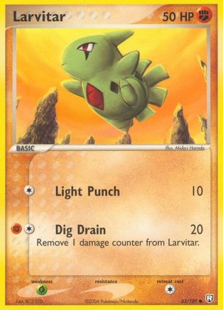 Larvitar (063/109) - TRR  - Common - Reverse Holofoil