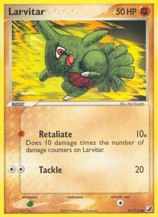 Larvitar (061/115) - UF  - Common