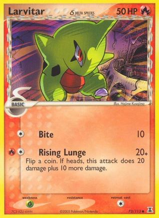 Larvitar (Delta Species) (073/113) - DS  - Common