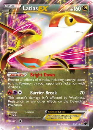 Latias EX (085) - PF  - Ultra Rare - Holofoil