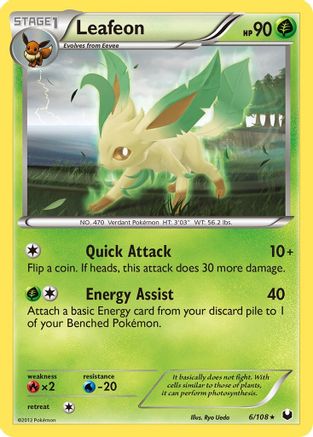 Leafeon (006) - DE  - Rare