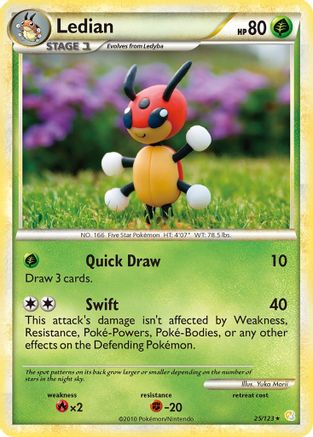 Ledian (025) - HS  - Rare