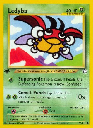 Ledyba (063/111) - NG  - Common - 1st Edition