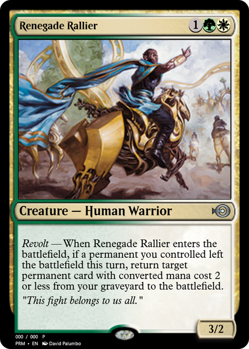 Renegade Rallier (PRM-64999) - uncommon - Foil