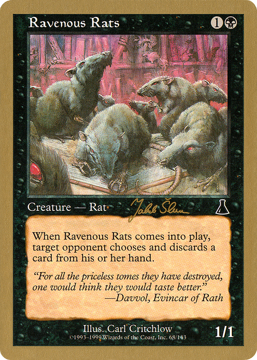 Ravenous Rats (WCD-JS68) - common