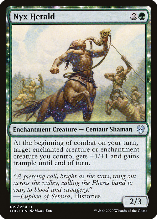 Nyx Herald (THB-189) - uncommon: (enchantment)