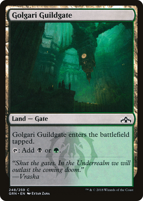 Golgari Guildgate (GRN-248) - common - Foil