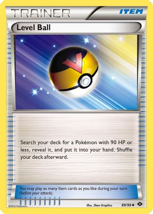 Level Ball (089/99) - ND  - Uncommon - Reverse Holofoil