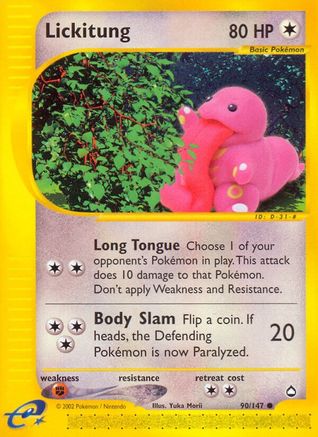 Lickitung (090) - A  - Common