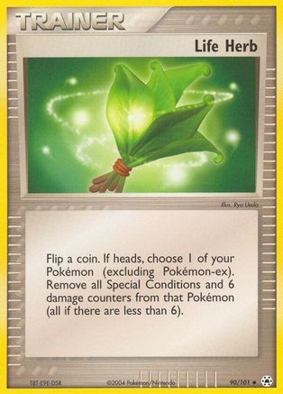 Life Herb (090) - HL  - Uncommon - Reverse Holofoil