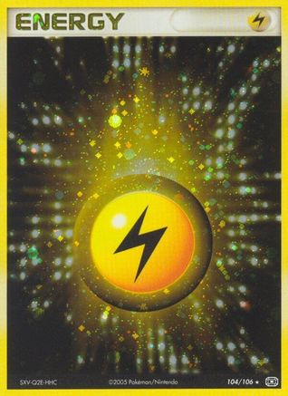 Lightning Energy (104/106) - E  - Holo Rare - Holofoil