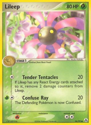 Lileep (056) - LM  - Common - Reverse Holofoil