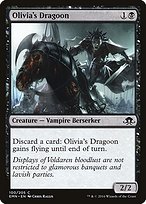 Olivia's Dragoon (EMN-100) - common - Foil