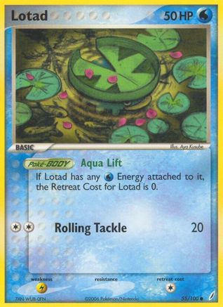 Lotad (055/100) - CG  - Common - Reverse Holofoil