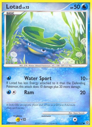 Lotad (092/132) - SW  - Common