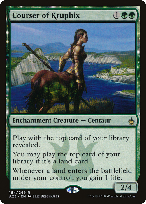 Courser of Kruphix (A25-164) - rare: (enchantment) - Foil