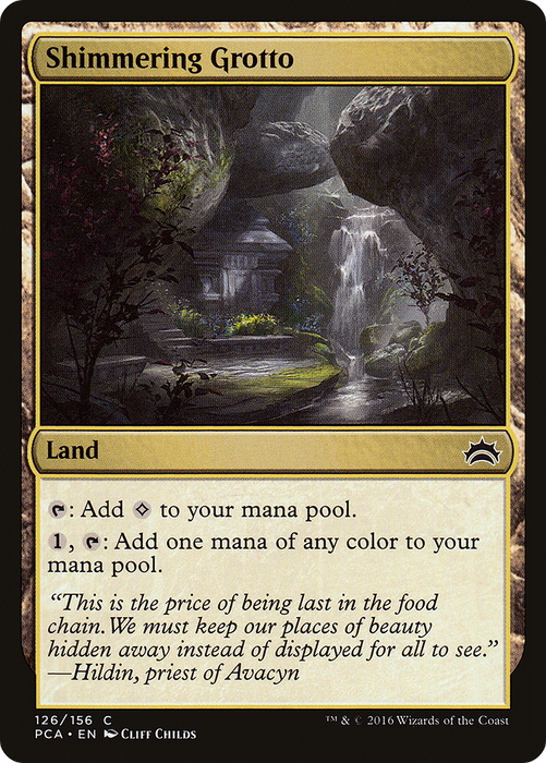 Shimmering Grotto (PCA-126) - common