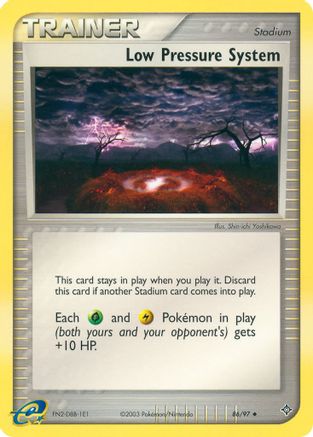 Low Pressure System (086) - D  - Uncommon - Reverse Holofoil