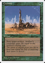 Crumble (4ED-239) - uncommon