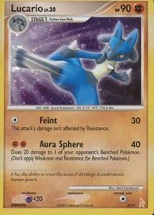 Lucario (003) - DTKML  - Common - Holofoil