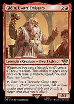 Glóin, Dwarf Emissary (LTR-132) - rare
