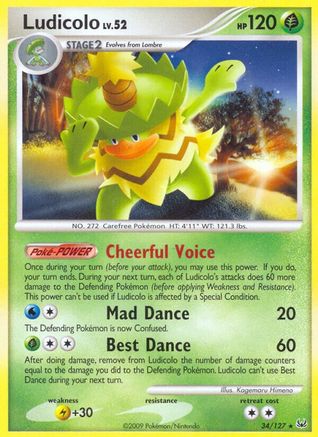 Ludicolo (034/127) - P  - Rare