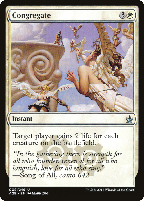 Congregate (A25-008) - uncommon - Foil