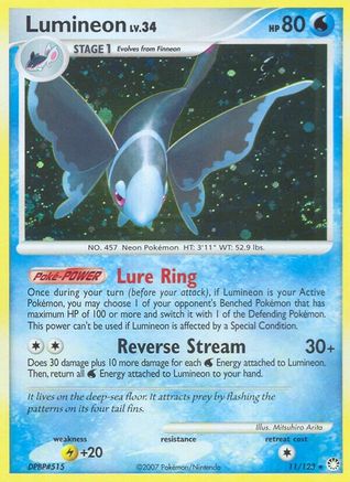 Lumineon (011) - MT  - Holo Rare - Holofoil